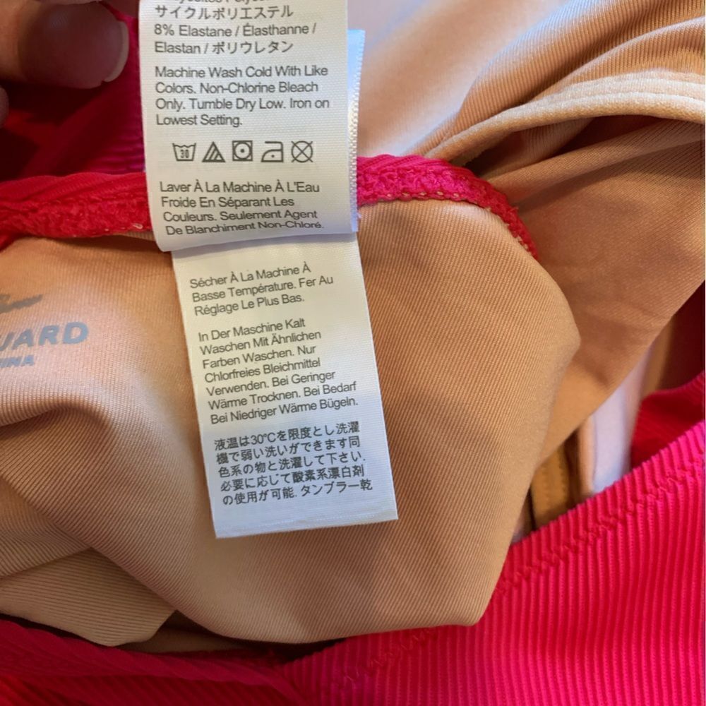 NWT J. Crew Ribbed Hibiscus One Piece Swimsuit 🌺 size 24 - Picture 5 of 15